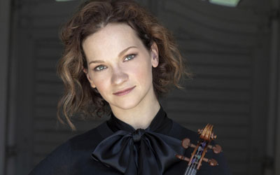 Hilary Hahn peforms with the National Symphony Orchestra at Kravis