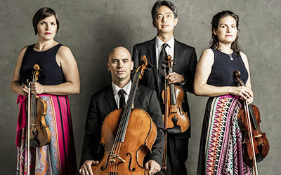 Jupiter String Quartet performs live at flagler museum