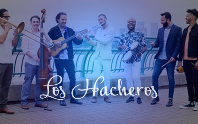 Los Hacheros performing live