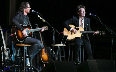 Richard Marx & Rick Springfield perform together at the Kravis Center