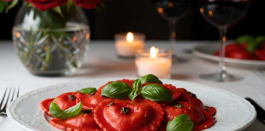 Picture of Valentine's Day dinner'