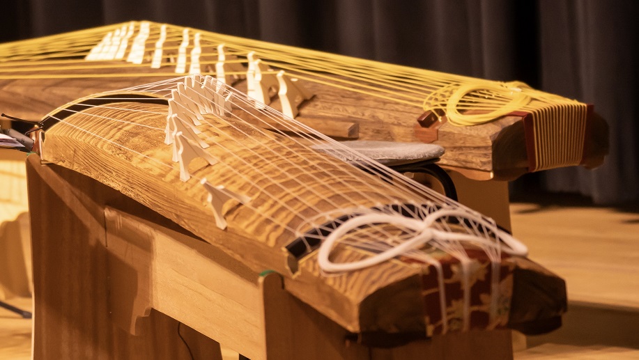 Koto class at Morikami Museum and Japanese Gardens