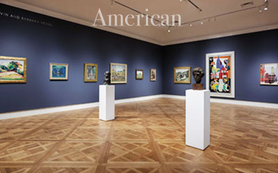 Permanent American collection at Norton