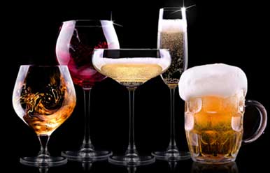 view information about wine & beer tastings